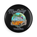 “Mentally On Vacation” Magnet – Retro Van Life Travel Design