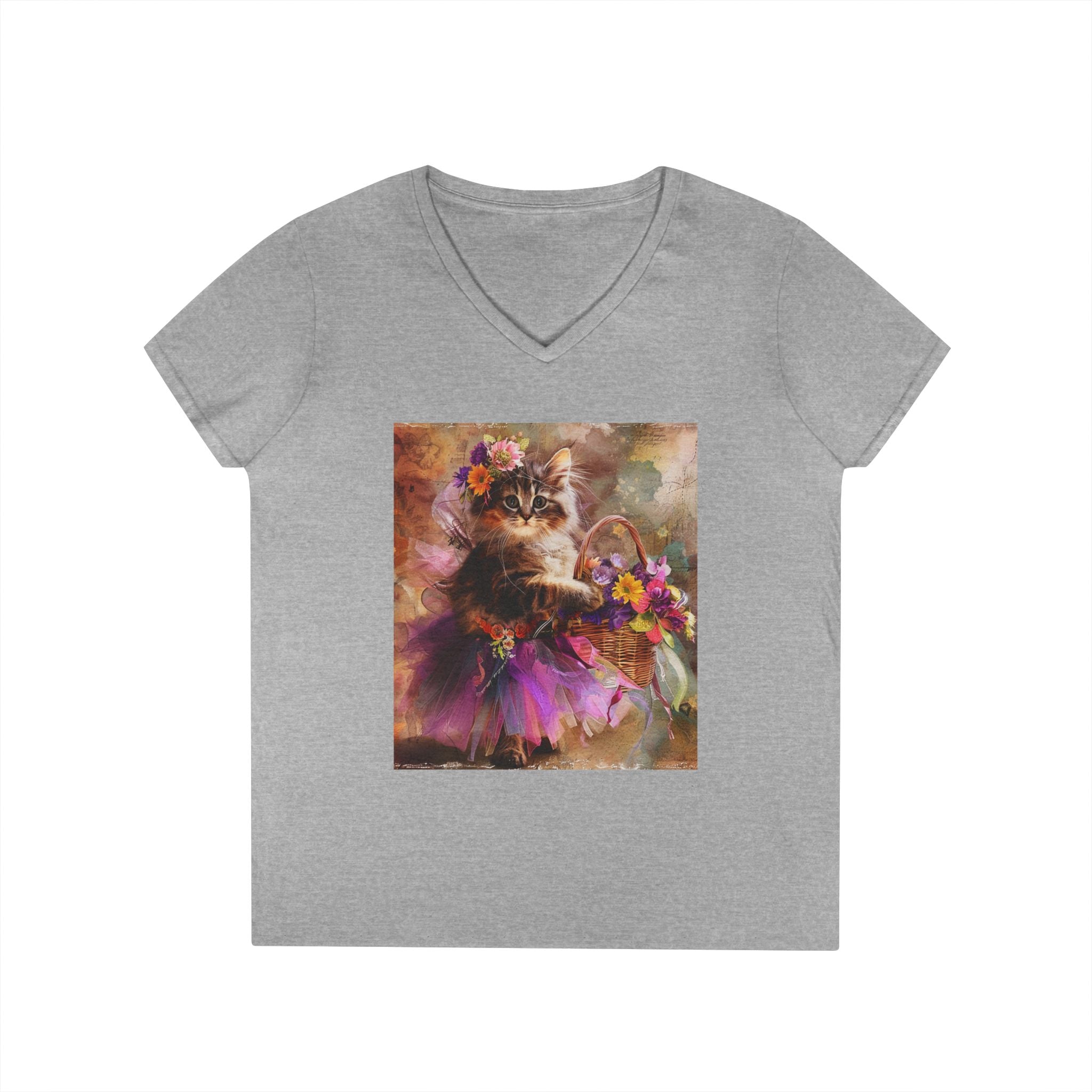 Velvet Bloom Kitten – Enchanted Garden Tee