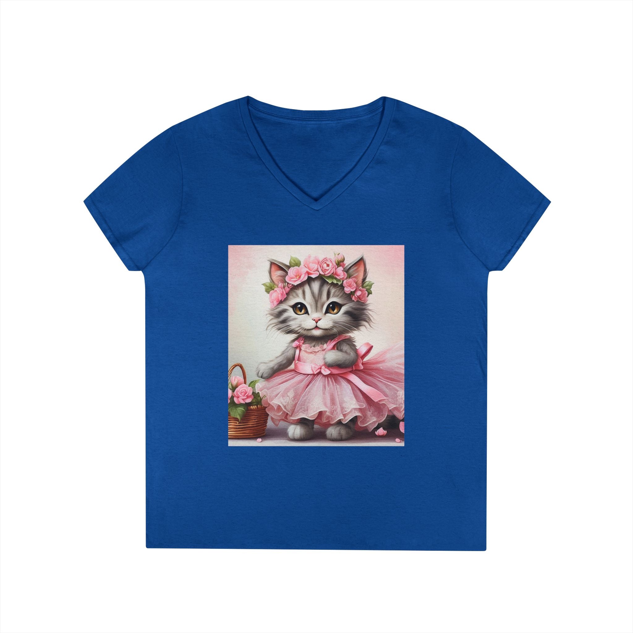Blush Ballerina Kitten – Sweet Elegance Tee