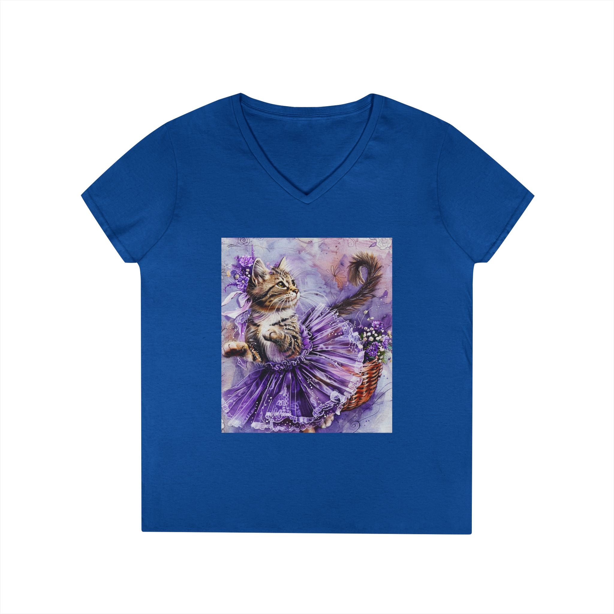 Violet Dream Kitten – Twilight Ballet Tee
