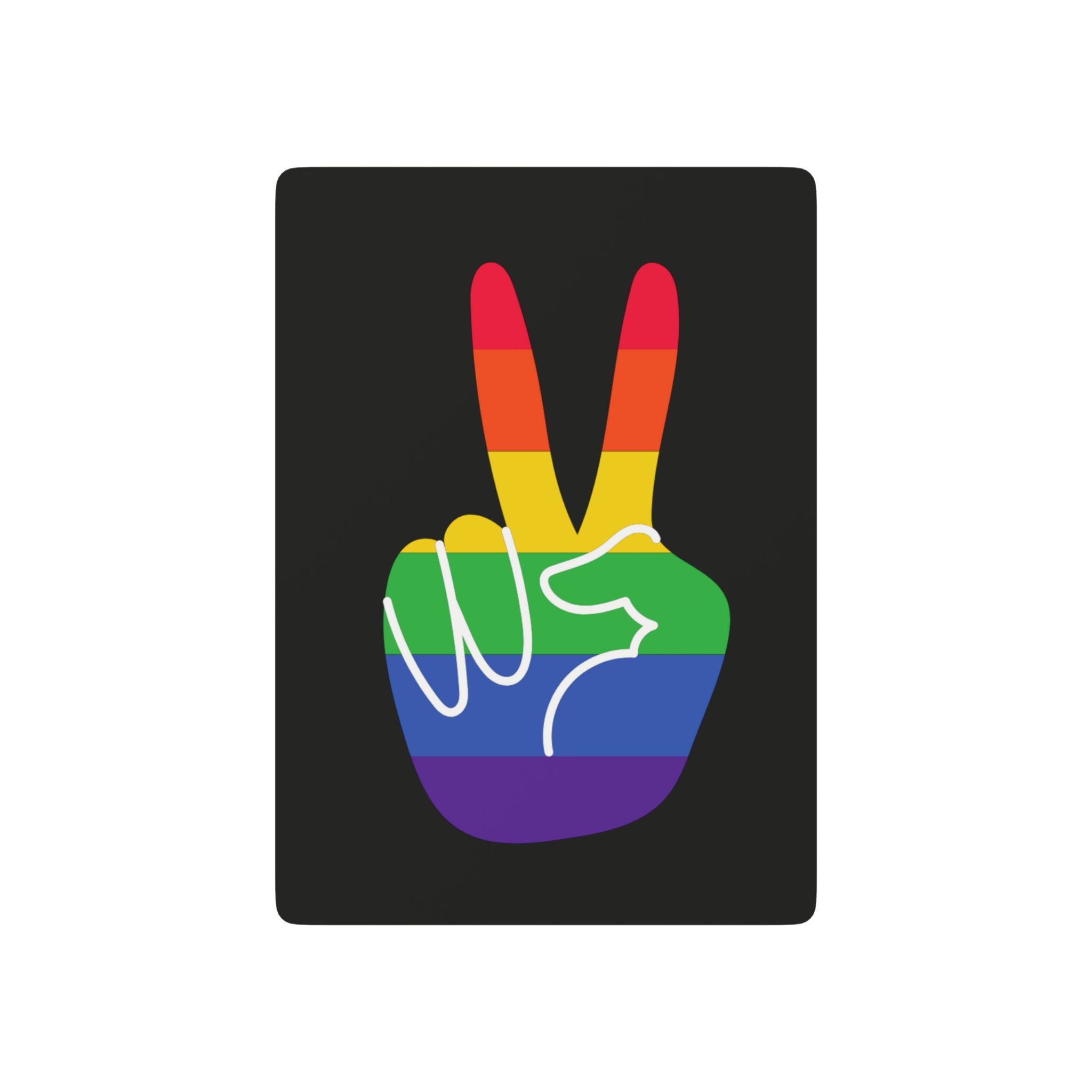 Peace & Pride Playing Cards – Minimal Unity Deck