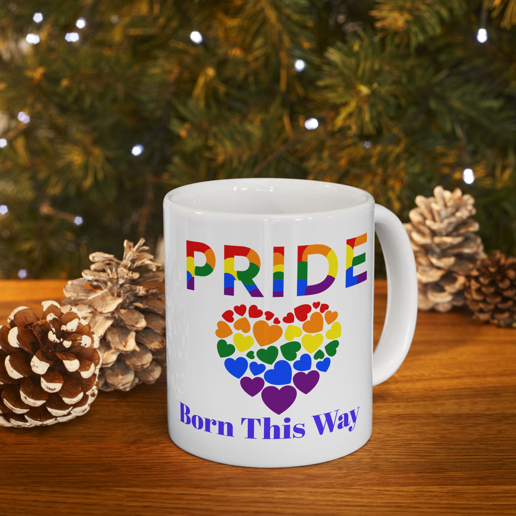 Pride Heart Mug – Bold Rainbow Love Statement