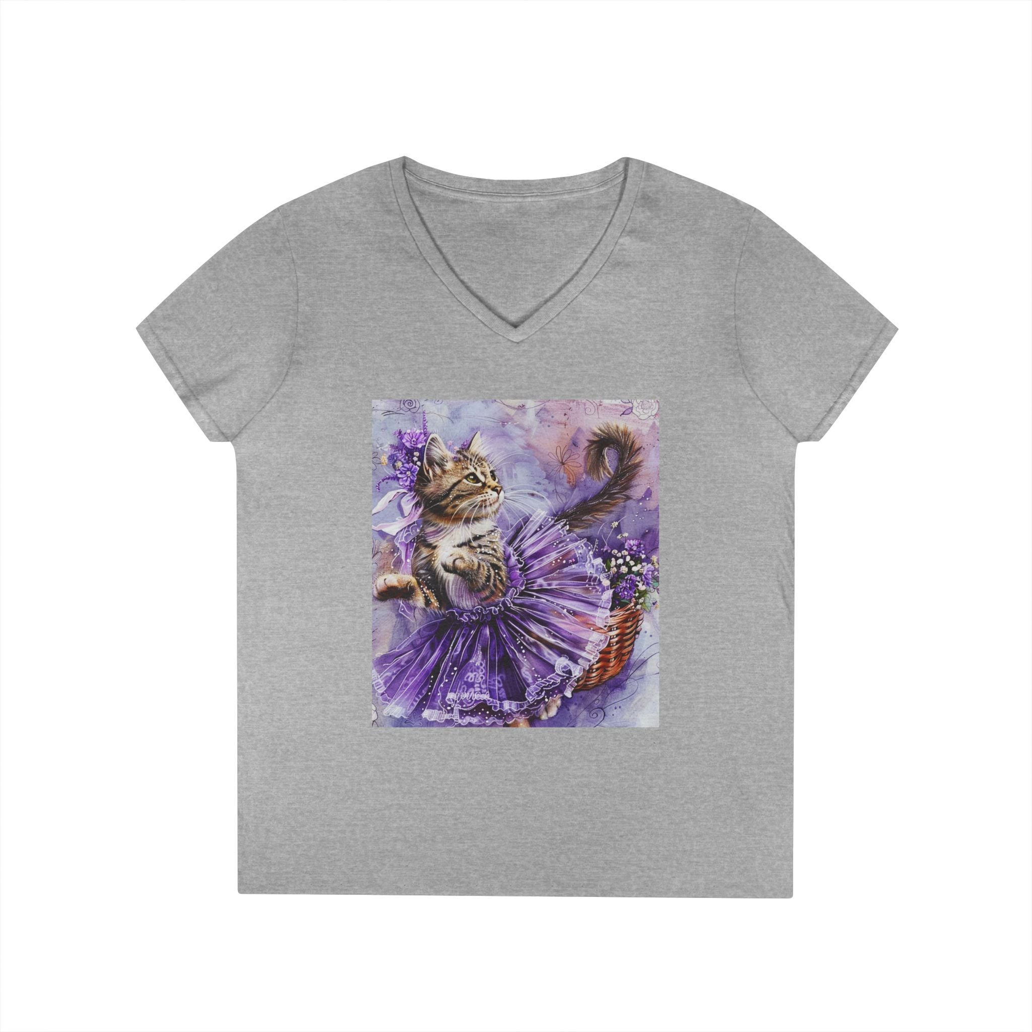 Violet Dream Kitten – Twilight Ballet Tee