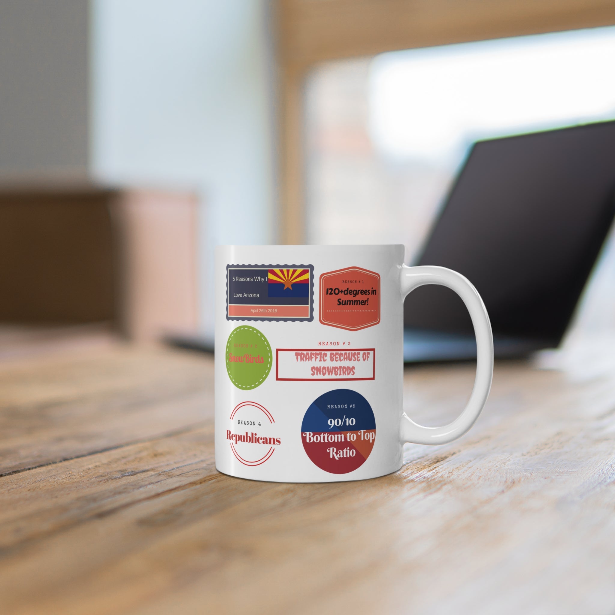 5 Reasons to Love Arizona Mug – Funny Desert Life Coffee Cup