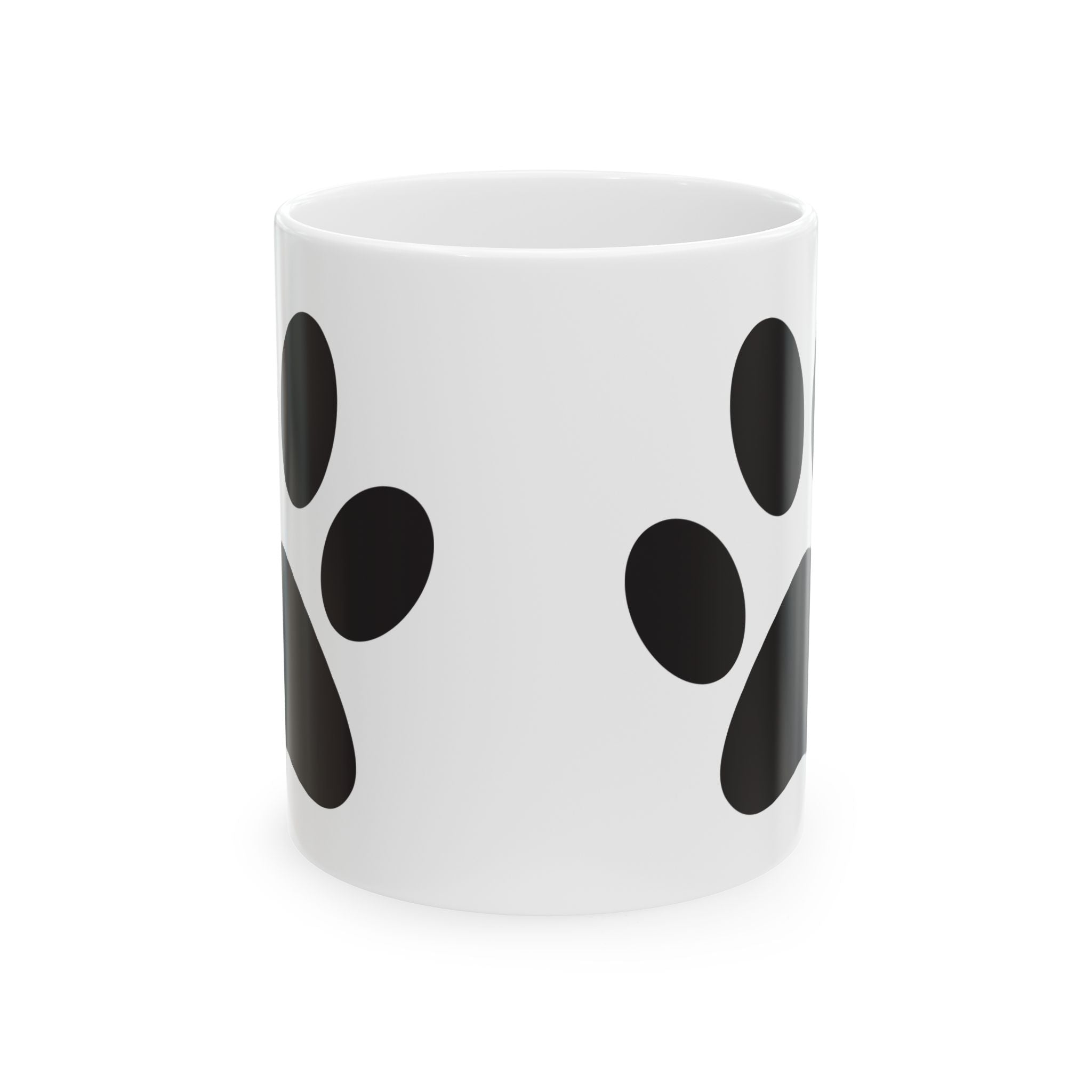 Minimal Paw Print Mug – Pet Lover Coffee Cup