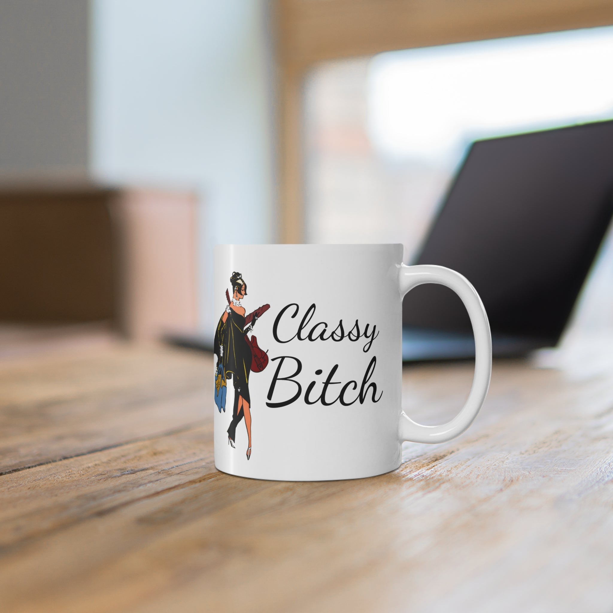 Classy Bitch Mug – Elegant Attitude Statement