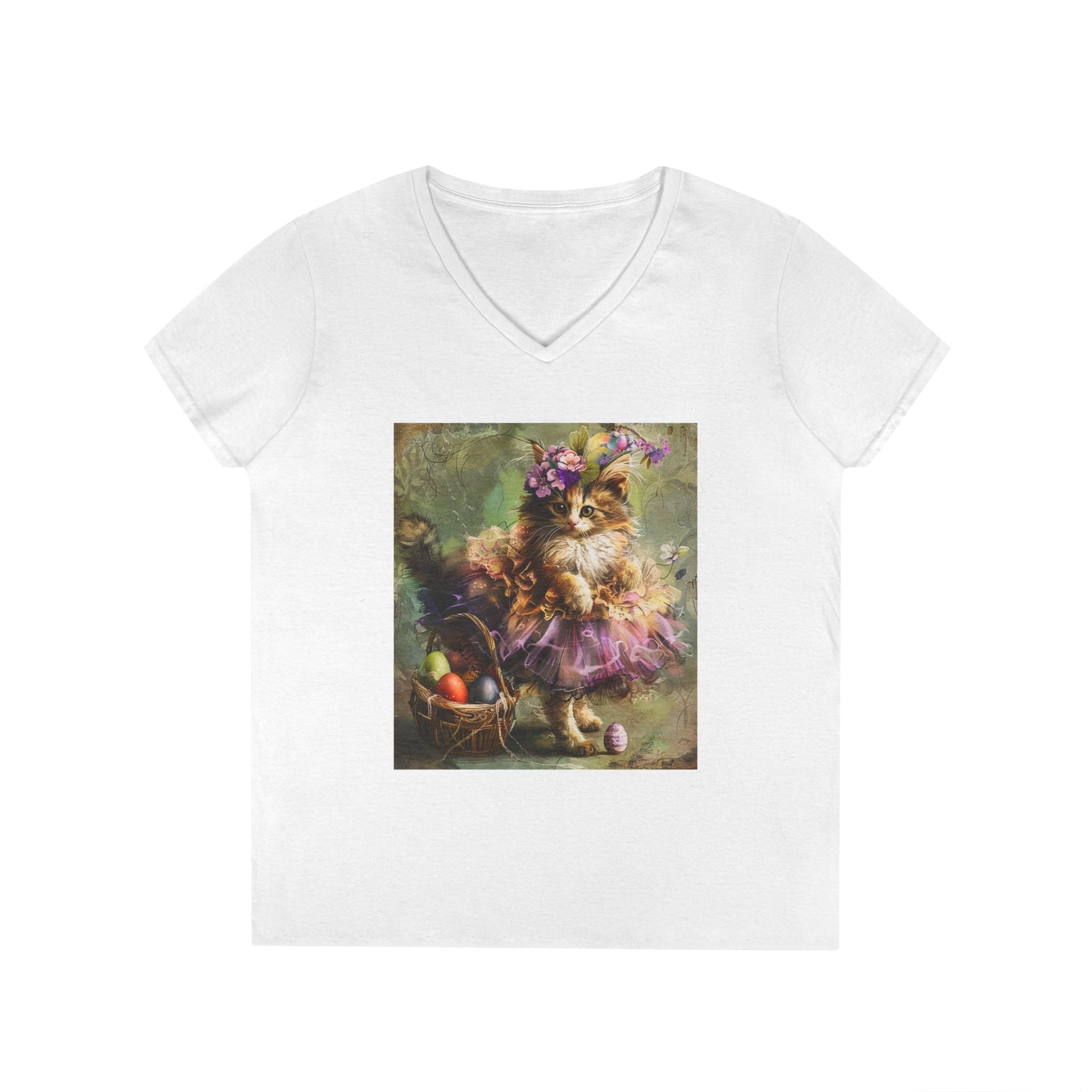 Meadow Treasure Kitten – Spring Keepsake Tee