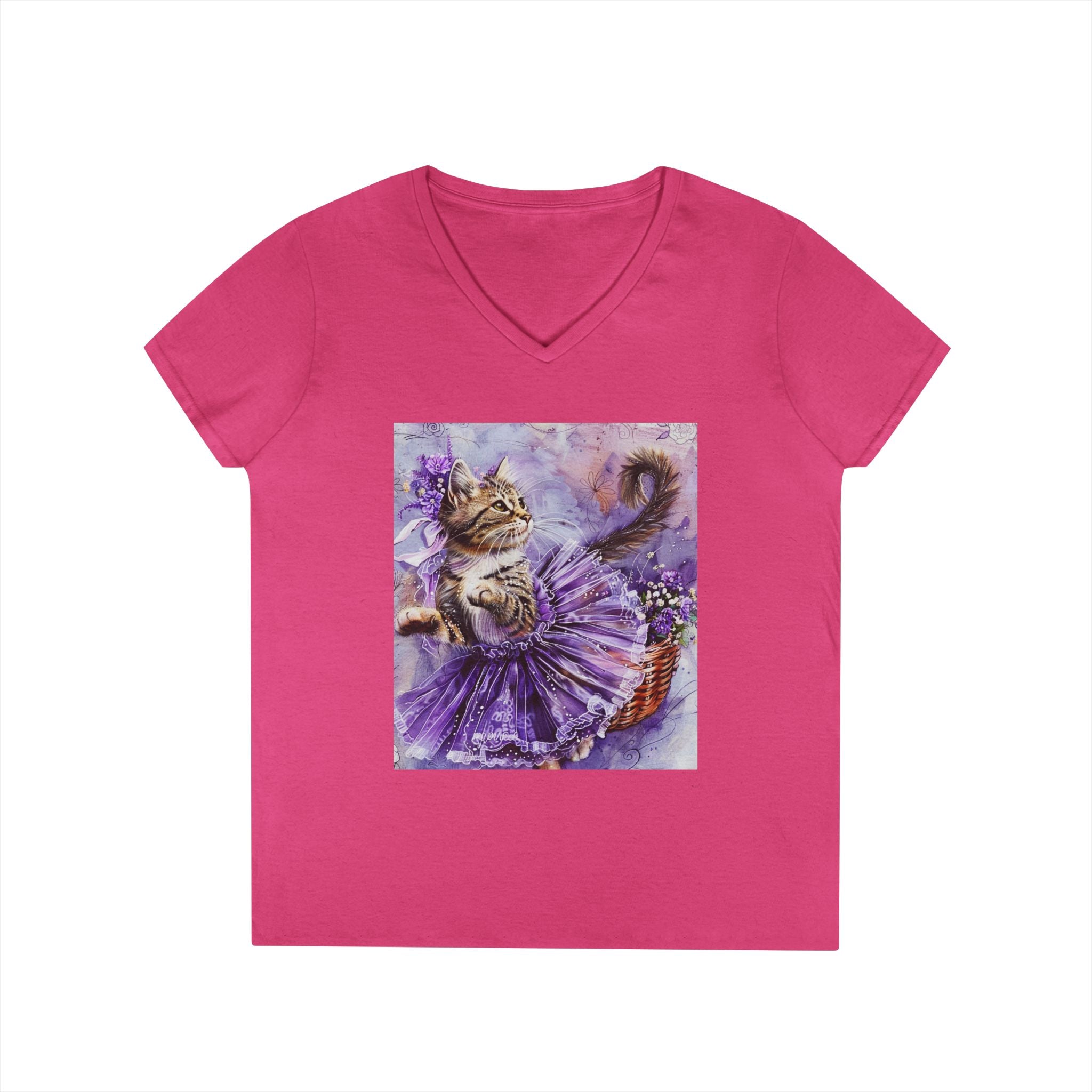 Violet Dream Kitten – Twilight Ballet Tee