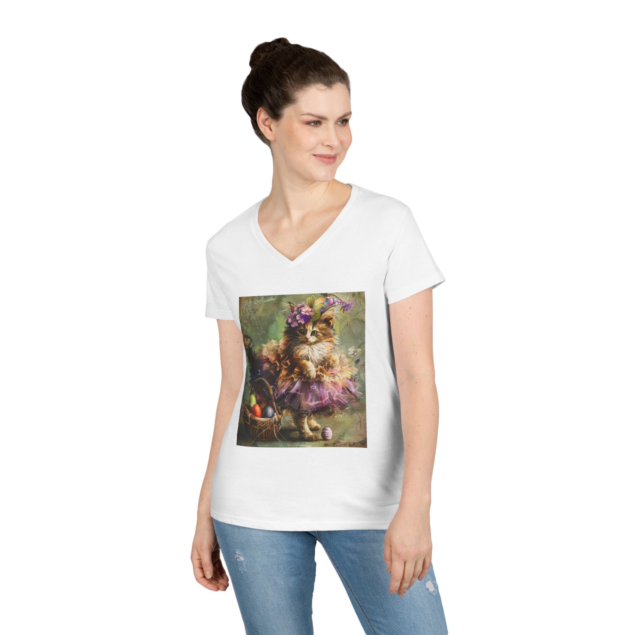 Meadow Treasure Kitten – Spring Keepsake Tee